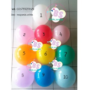 Jual Balon Latex Doff, Jual Balon latex, Jual Balon Metalik, Dekorasi Balon, Balon Sablon, Balon Custom
