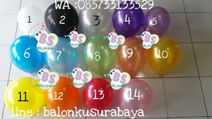 Jual Balon Latex Doff, Jual Balon latex, Jual Balon Metalik, Dekorasi Balon, Balon Sablon, Balon Custom
