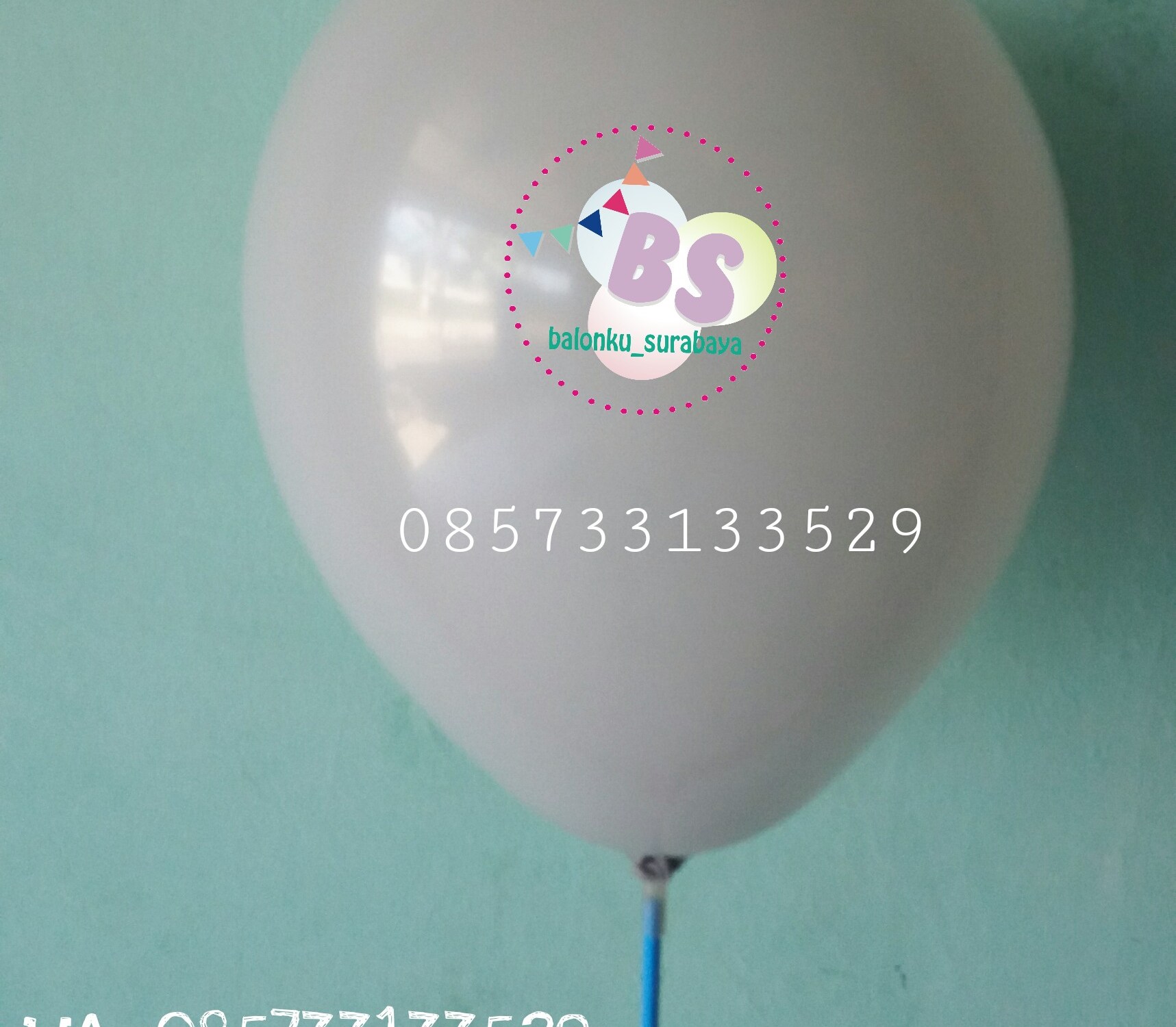 balon warna abu - abu, balon latex, balon adalima, balon doff, balon metalik