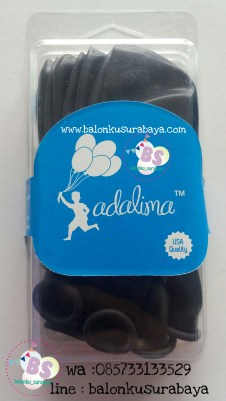 balon latex hitam, balon hitam, balon adalima, balon dekorasi
