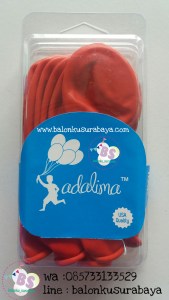 balon latex, balon warna merah, balon tebal, balon dekorasi, suplier balon