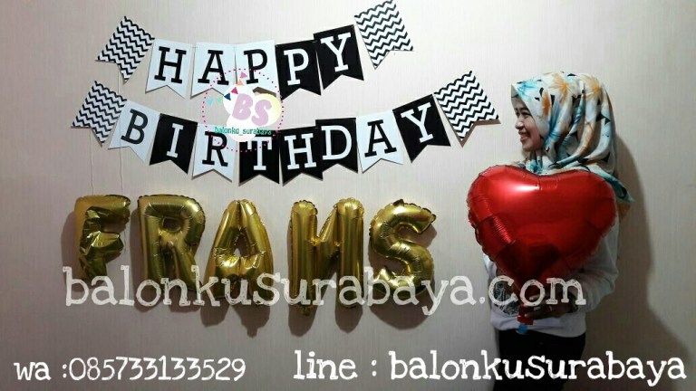 dekorasi ulang tahun pacar, dekorasi ulang tahun suami, dekorasi ulang tahun anak