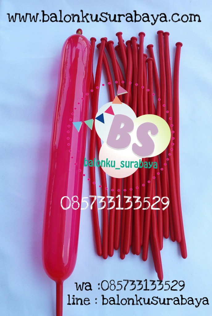 balon panjang, balon twist, balon magic