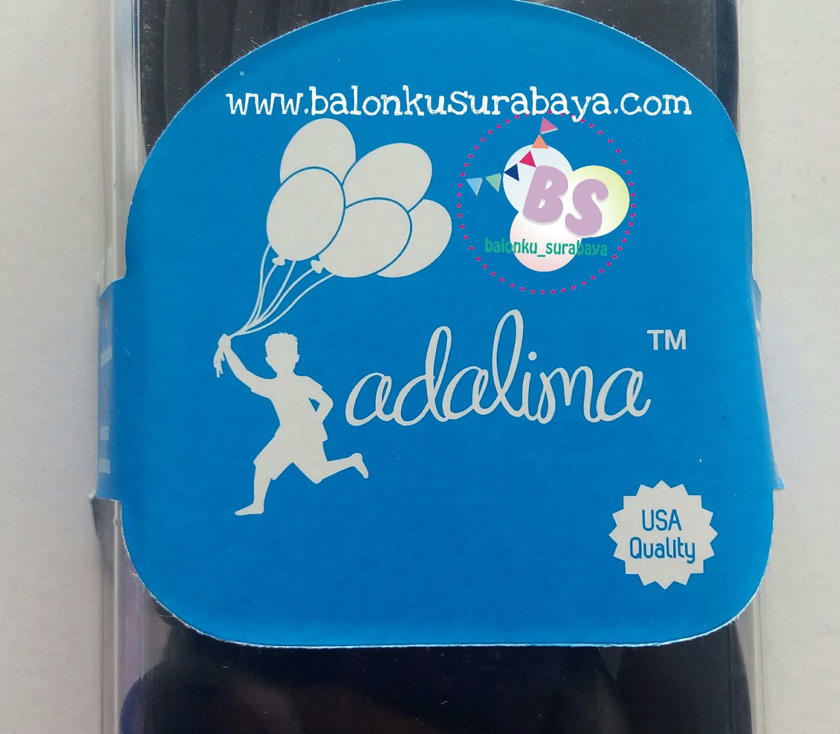 balon latex metalk, balon doff, balon bulat polos