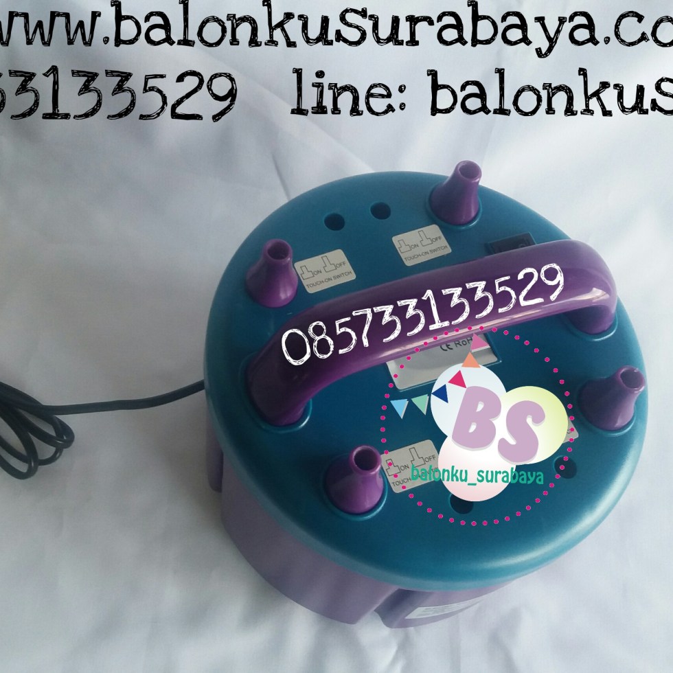 Pompa balon listrik 4 lubang