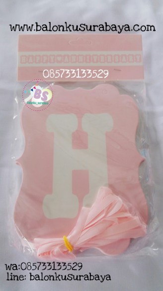 Bendera Happy Anniversary, Bunting Flag Happy Anniversary