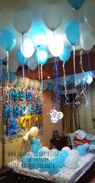 Dekorasi Ulang tahun anak tema frozen, Dekorasi ulang tahun Frozen, dekorasi balon pacar, Distributor balon, Parcel Balon, Balon Sablon, Balon Gas