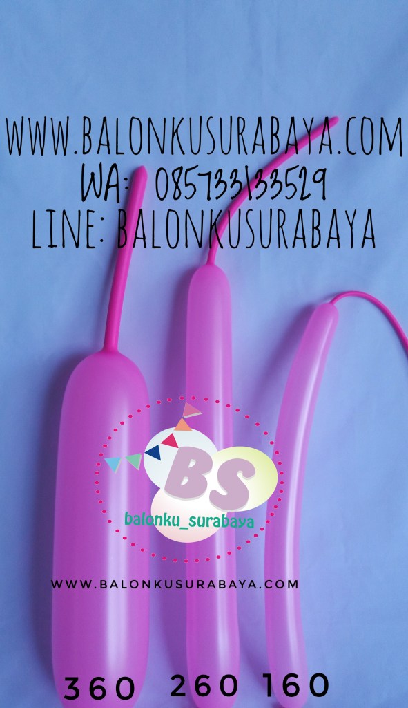 Balon Panjang,Balon Twist,Balon Pentil Warna Kulit, distributor balon, balon dekorasi, balon promosi, party planner
