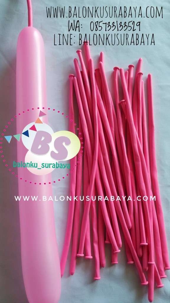 Balon Panjang,Balon Twist,Balon Pentil Warna Kulit, distributor balon, balon dekorasi, balon promosi, party planner