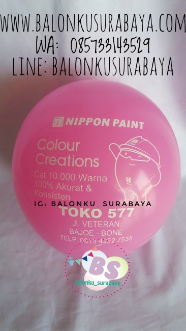 Balon Print, Balon Sablon, Balon Promosi, Balon Sablon Perusahaan, Distributor Balon, Gudang Balon, Vendor balon