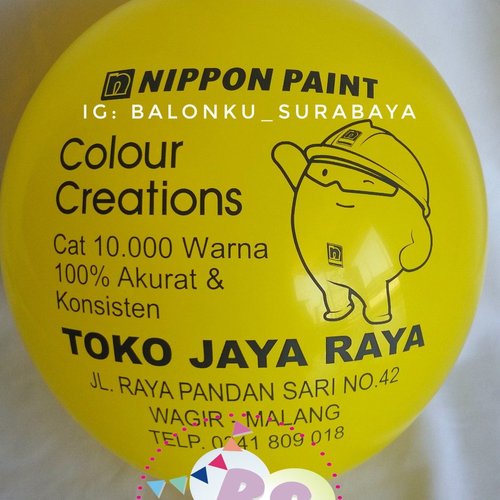 Balon Print, Balon Sablon, Balon Promosi, Balon Sablon Perusahaan, Distributor Balon, Gudang Balon, Vendor balon