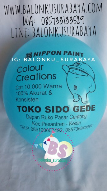 Balon Print, Balon Sablon, Balon Promosi, Balon Sablon Perusahaan, Distributor Balon, Gudang Balon, Vendor balon