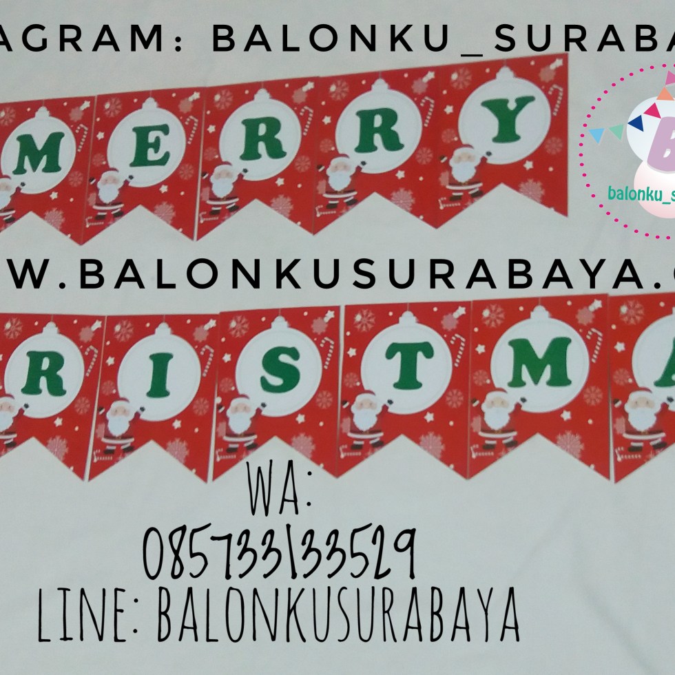 Bunting Flag Custom Nama, Bunting flag Aqiqah, party planner, dekorasi balon, distributor balon, balon print, balon promosi, balon gas