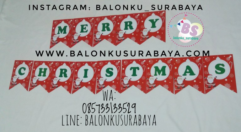 Bunting Flag Custom Nama, Bunting flag Aqiqah, party planner, dekorasi balon, distributor balon, balon print, balon promosi, balon gas