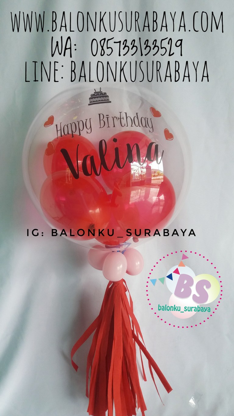 Balon Custom, Balon Printing, Parcel Balon, Parcel Anniversary, Kado Anniversary, Party Planner, Balon Sablon, Balon Promosi, Dekor Balon Surabaya