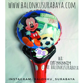 Balon Tongkat Karakter party planner, dekorasi balon, distributor balon, balon print, balon promosi, balon gas, balon sablon