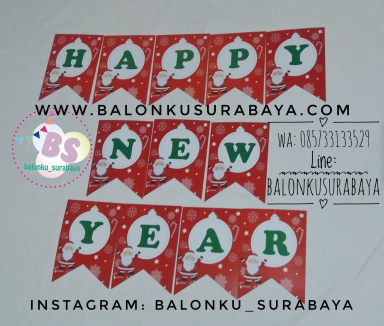 Bunting Flag Custom Nama, Bunting flag Aqiqah, party planner, dekorasi balon, distributor balon, balon print, balon promosi, balon gas