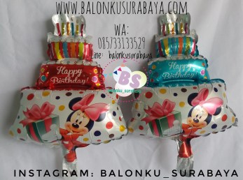 Jual Balon Foil Kue mini, Jual balon foil, Jual balon latex, Balon sablon, Balon Custom, Dekorasi balon, Balon Promosi, Balon gas surabaya