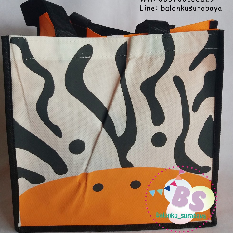 Jual Tas Ulang Tahun Karakter Zebra, Jual Balon tongkat karakter, Jual balon foil, Jual balon latex, Balon sablon, Balon Custom, Dekorasi balon, Balon Promosi, Balon gas surabaya