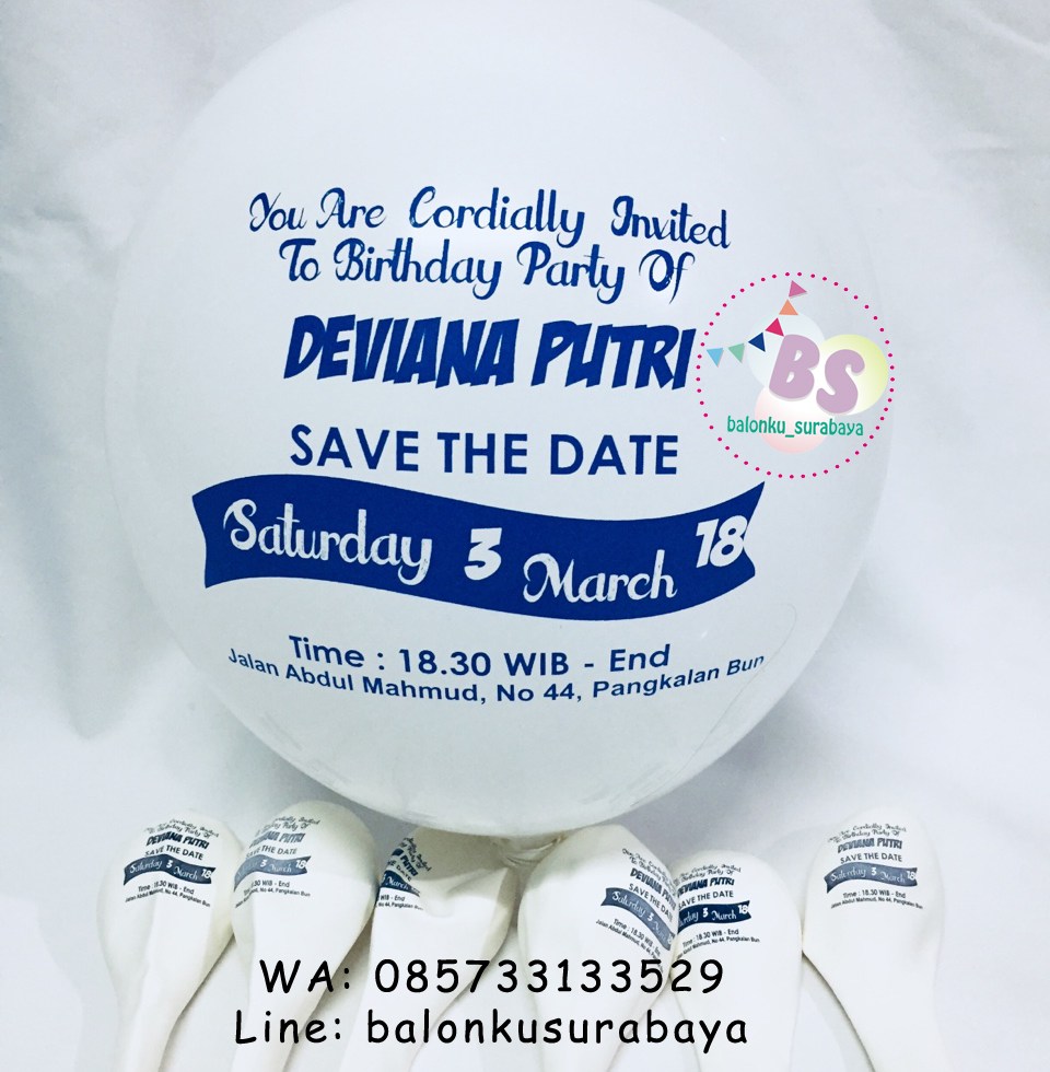 Jual Balon Sablon, Jual Balon Promosi, Dekorasi Ulang Tahun Anak Sederhana, Jual Balon tongkat karakter, Jual balon foil, Jual balon latex, Balon sablon, Balon Custom, Dekorasi balon, Balon Promosi, Balon gas surabaya