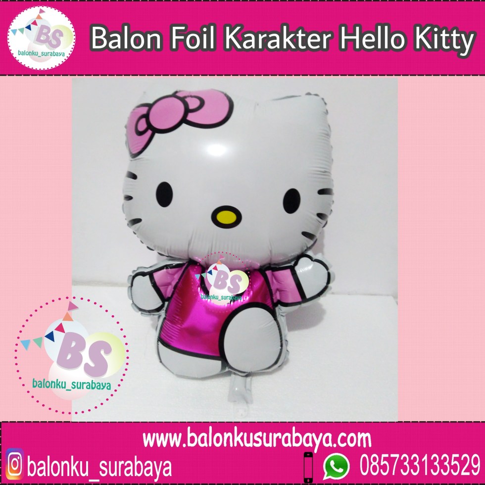 Balon hello kitty, BAlon Gas,Bunga dekorasi,Rangkaian bunga artificial, Buket bunga, buket bunga mawar, harga buket bunga,Balon sablon, balon Printing, balon promosi, , Perlengkapan ulang tahun, Balon latex , balon doff, balon latex, balon doff merah, balon natal, balon agustusan, balon dekorasi, balonku Surabaya, 085733133529