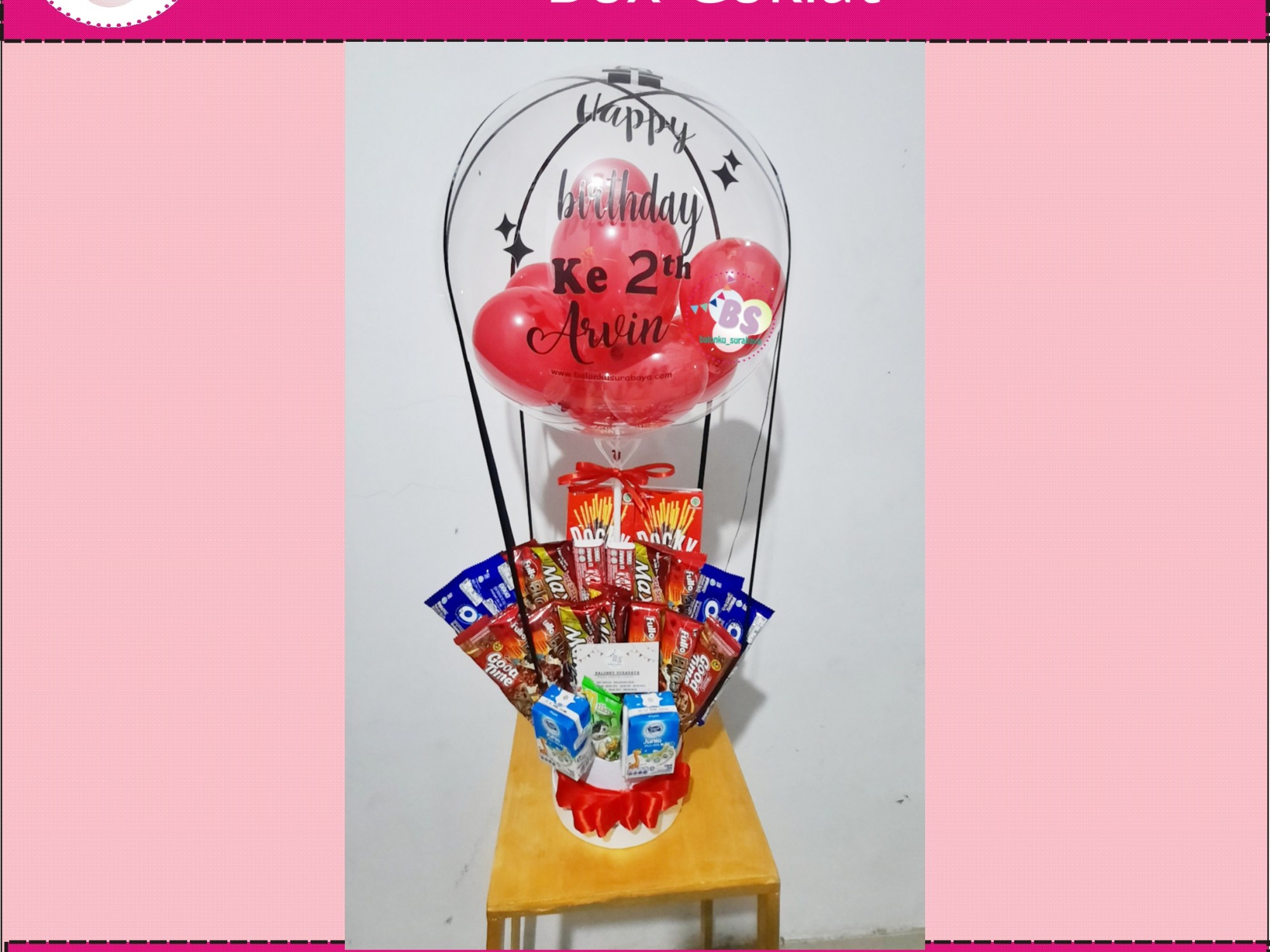 baln ucapan box coklat, jual balon latex twist hijau emerald, BAlon Gas,Bunga dekorasi,Rangkaian bunga artificial, Buket bunga, buket bunga mawar, harga buket bunga,Balon sablon, balon Printing, balon promosi, Perlengkapan ulang tahun, Balon latex , balon doff, balon natal, balon agustusan, balon dekorasi, balonku Surabaya, 085733133529