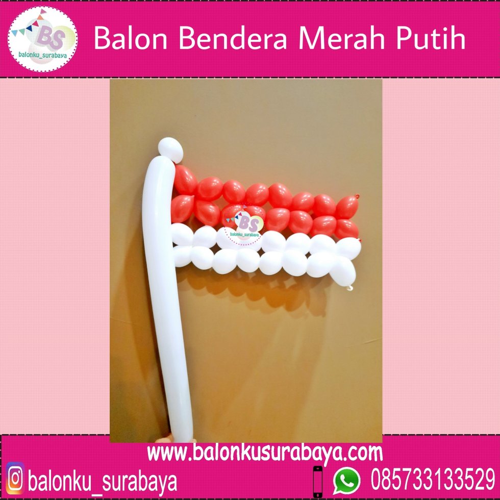 balon bentuk bendera merah putih, balon ucapan ulang tahun warna merah, balon ucapan ulang tahun merah, balon ucapan ulang tahun anak balon ucapan warna peach, baln ucapan box coklat, jual balon latex twist hijau emerald, BAlon Gas,Bunga dekorasi,Rangkaian bunga artificial, Buket bunga, buket bunga mawar, harga buket bunga,Balon sablon, balon Printing, balon promosi, Perlengkapan ulang tahun, Balon latex , balon doff, balon natal, balon agustusan, balon dekorasi, balonku Surabaya, 085733133529
